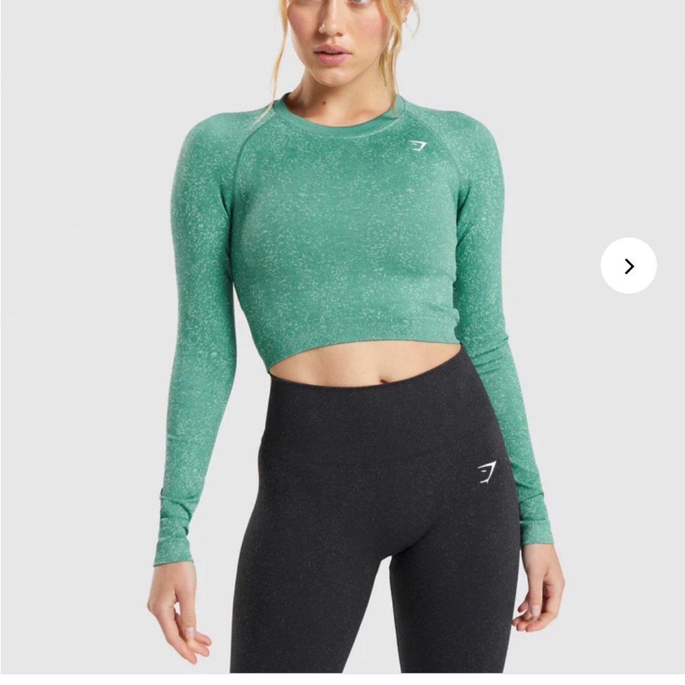 Gymshark • long sleeve cropped shirt